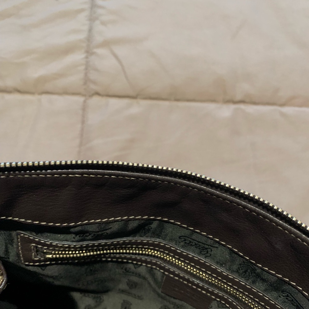 Gucci Vintage Brown Monogram Clutch - Picture 5 of 6